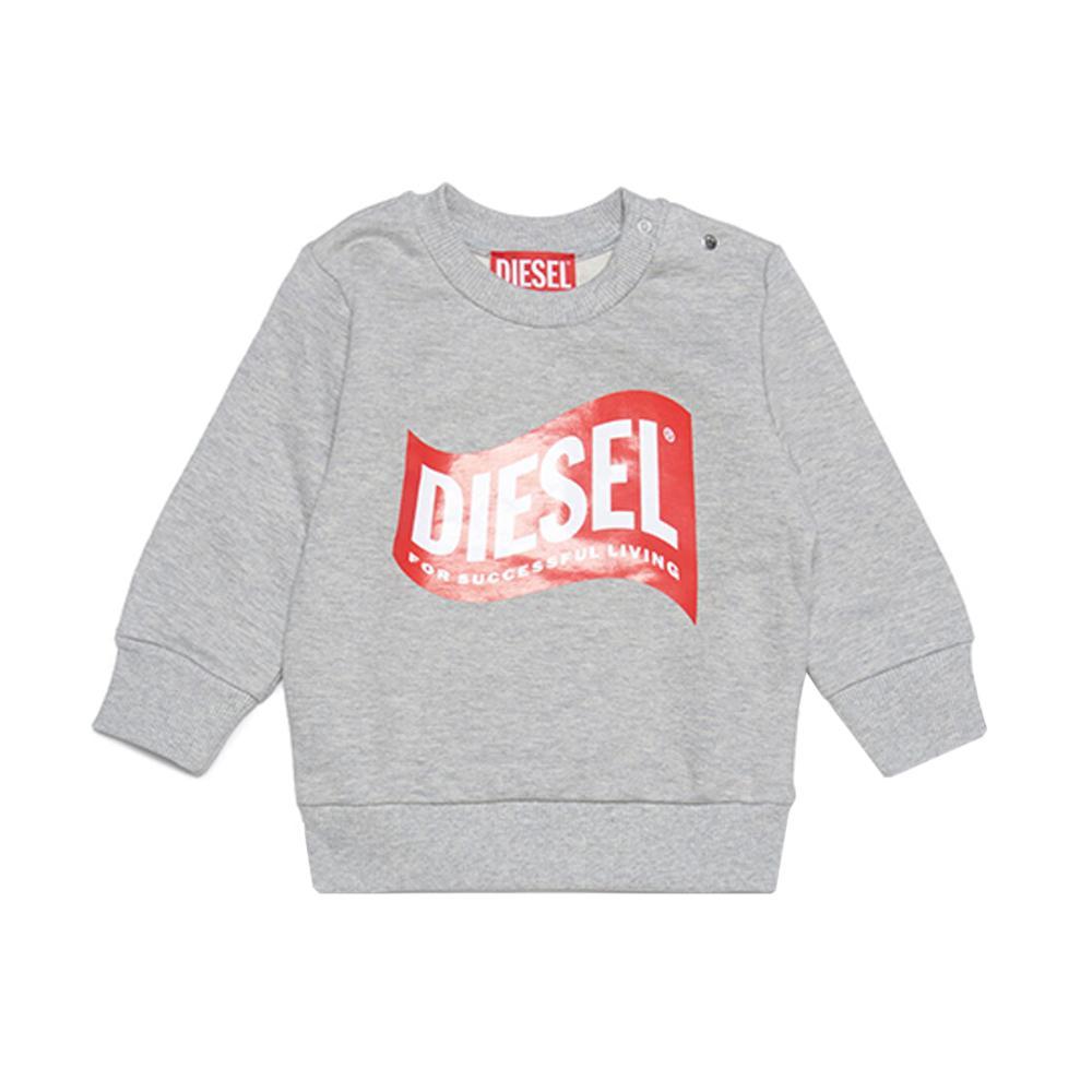 diesel felpa diesel. grigio