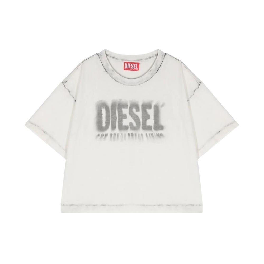 diesel t-shirt diesel. grigio/nero - foto 1