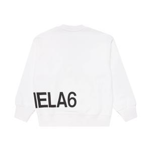 Felpa maisone margiela. bianco