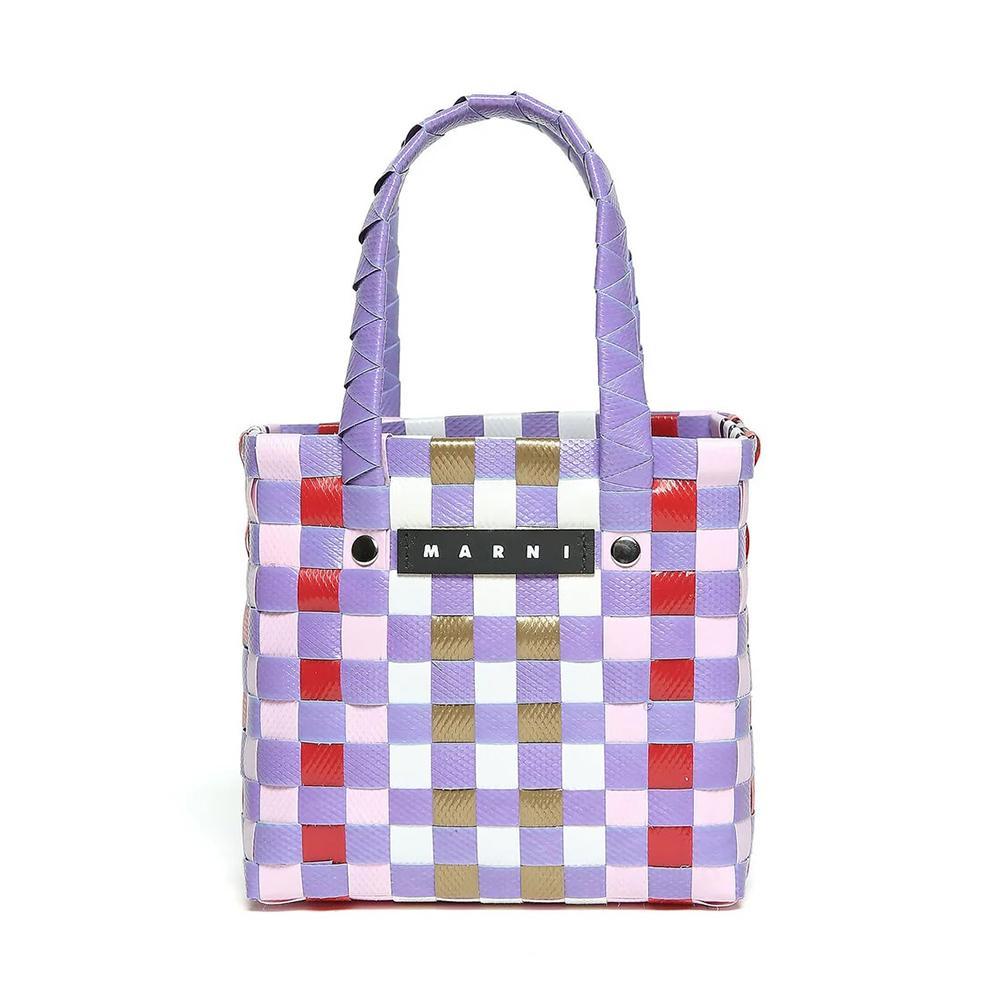 marni borsa marni. viola/multicolor - foto 1