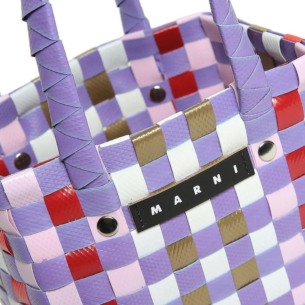 marni borsa marni. viola/multicolor - foto 2