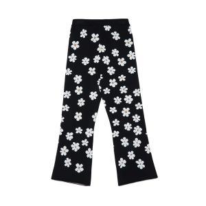 Pantalone . nero/fiori