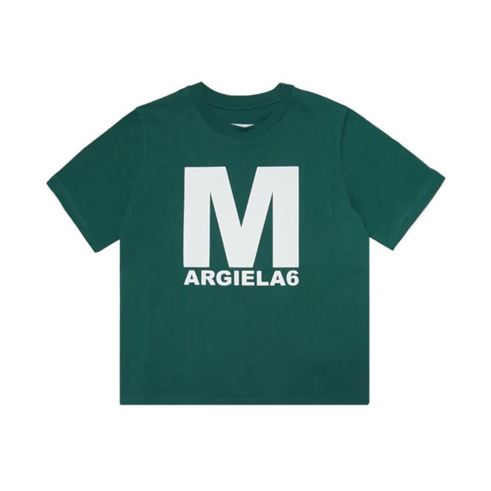 maison margiela t-shirt maison margiela. verde - foto 1