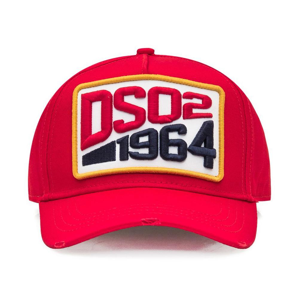 dsquared cappello dsquared. rosso