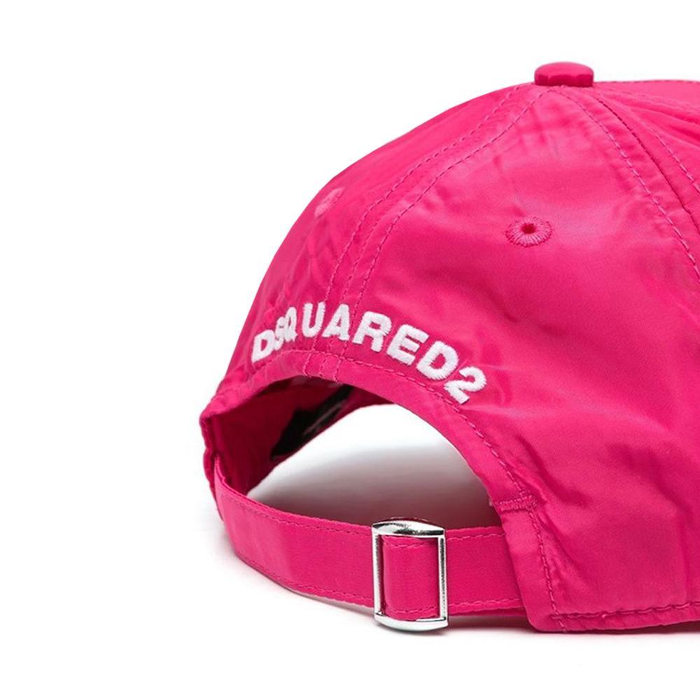 dsquared berretto dsquared. fucsia - foto 2