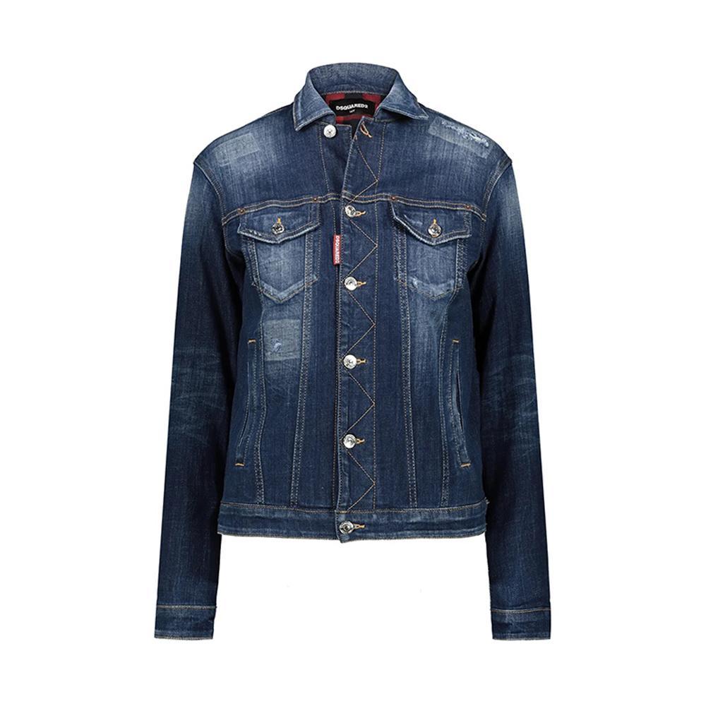 dsquared giacca dsquared. denim - foto 1