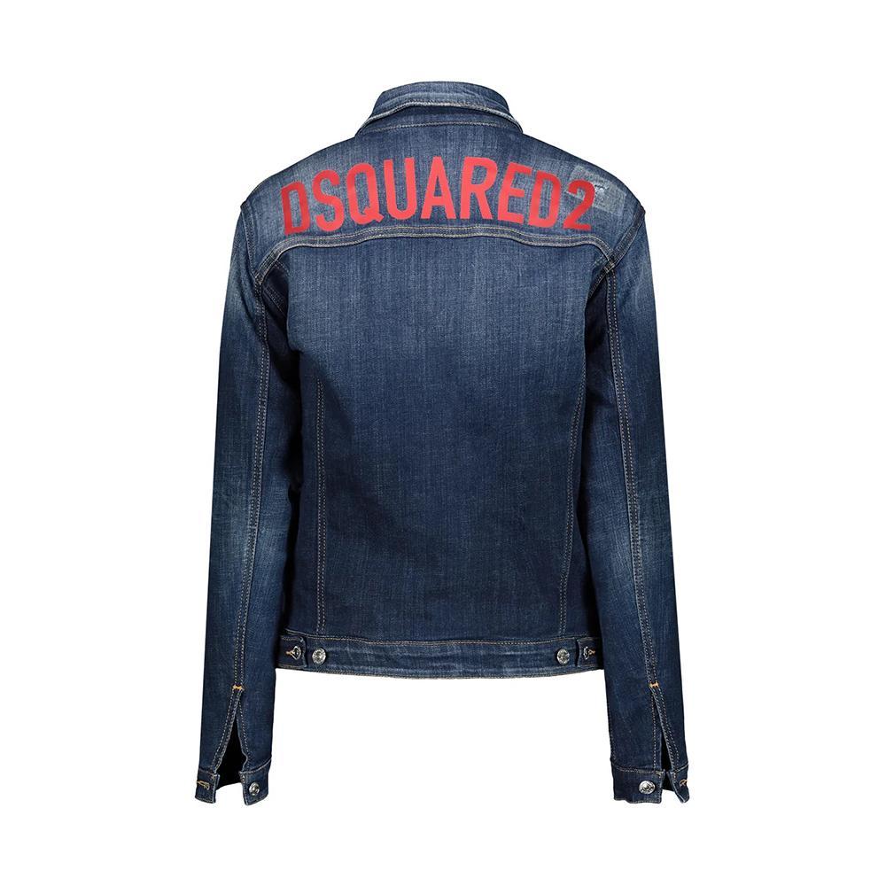 dsquared giacca dsquared. denim - foto 2