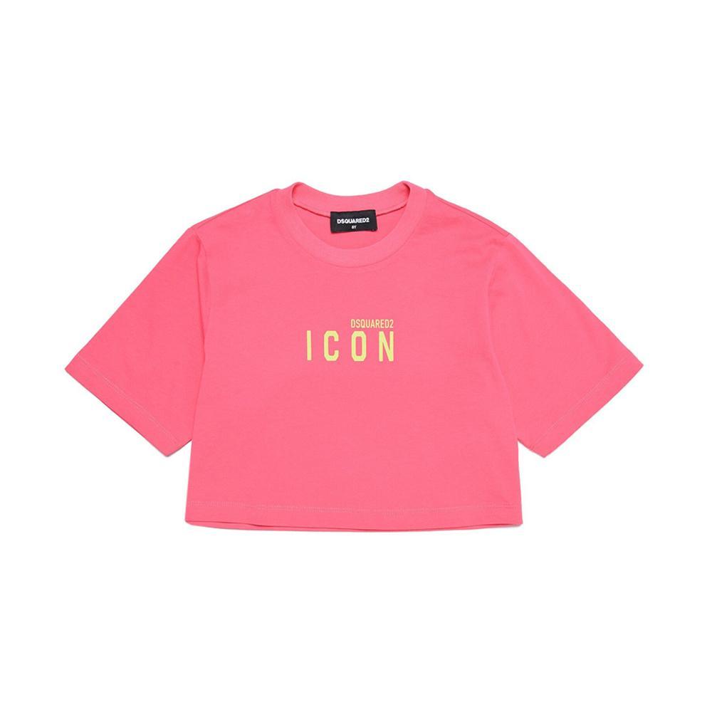 dsquared t-shirt dsquared. fucsia