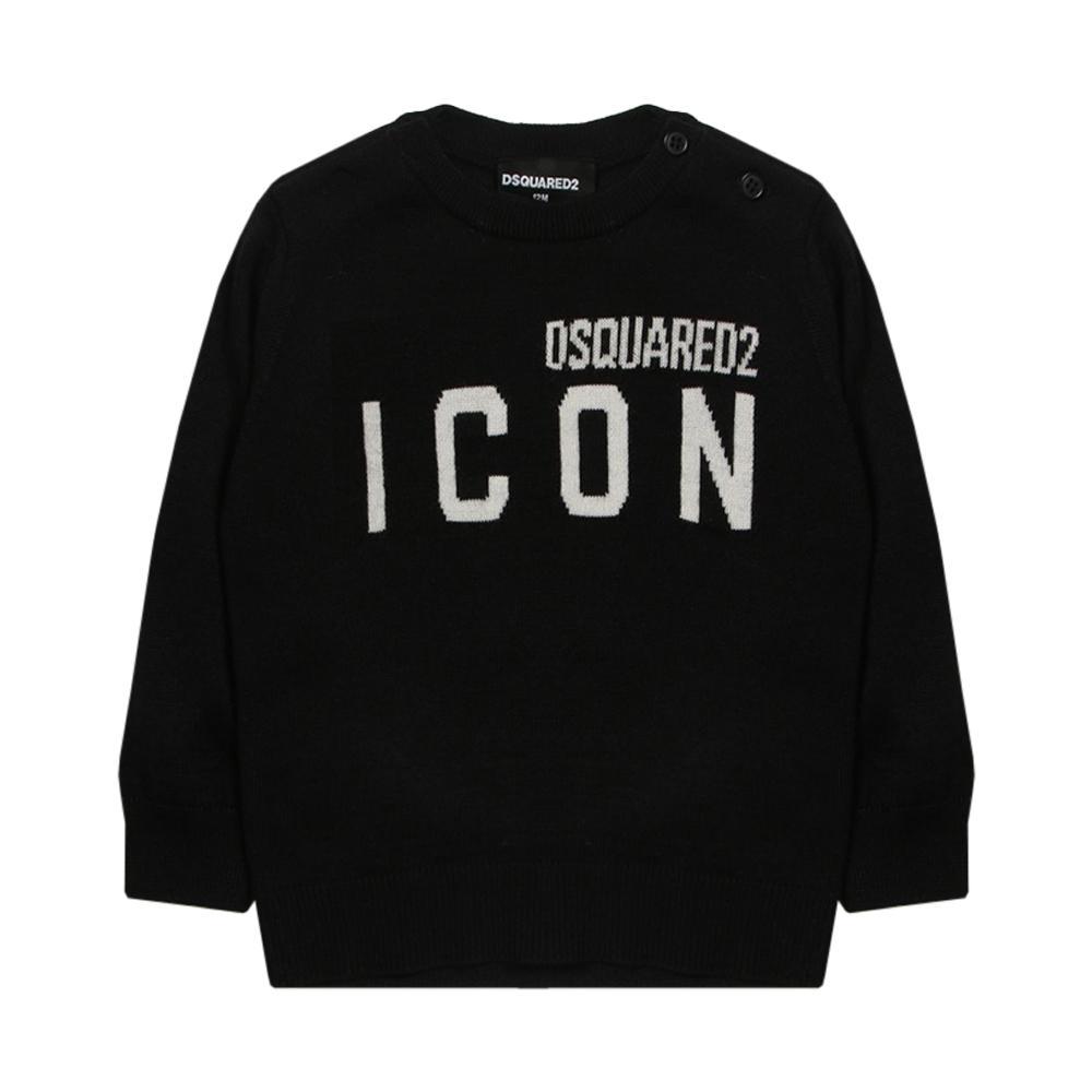 dsquared maglia dsquared. nero - foto 1