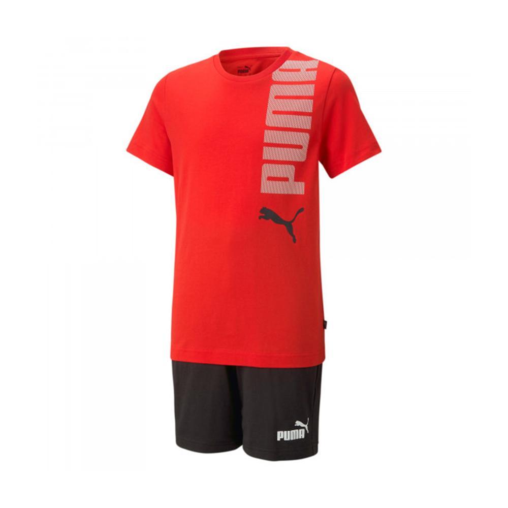 puma completo puma. rosso/nero, 2pz - foto 1