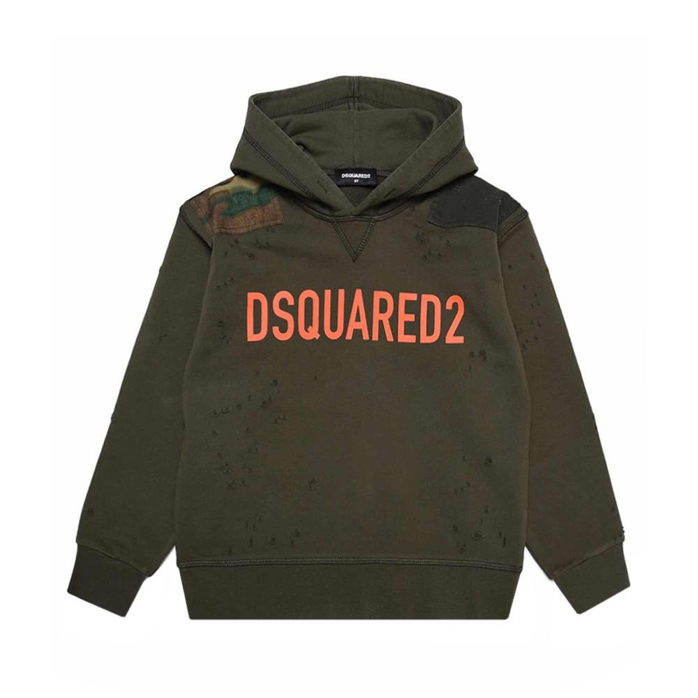 dsquared felpa dsquared. militare