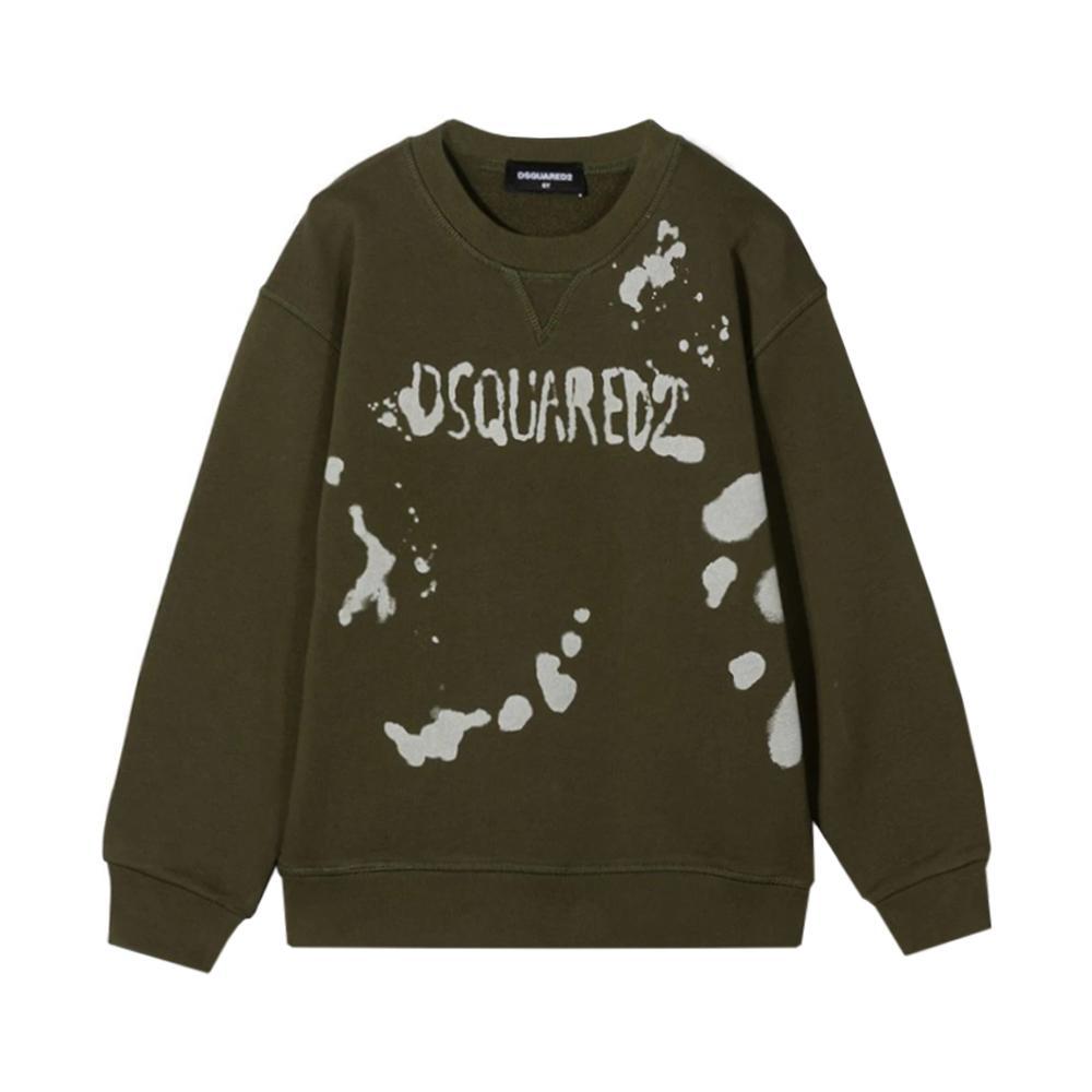 dsquared felpa dsquared. verde - foto 1