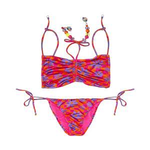 Bikini fascia f**k. fantasia/arancio/fucsia