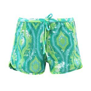 Shorts f**k. verde/fantasia