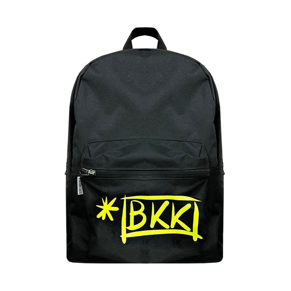 bikkembergs zaino bikkembergs. nero/giallo