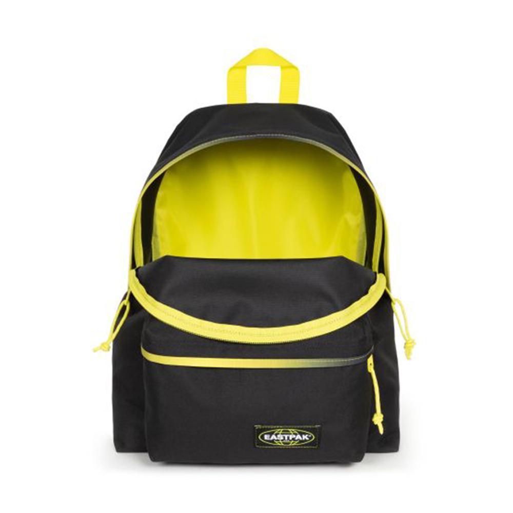 eastpak zaino eastpak. nero/giallo - foto 2