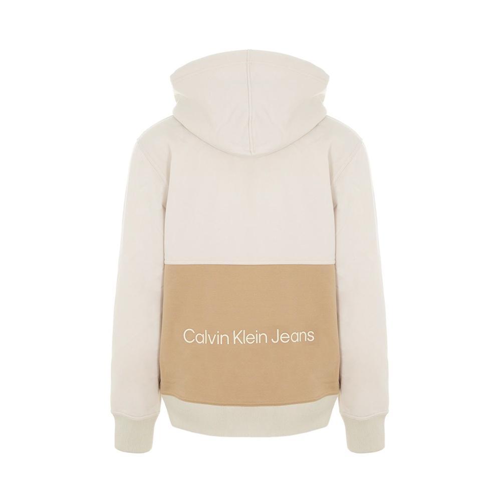 calvin klein felpa calvin klein. beige