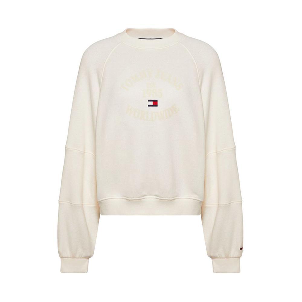 tommy hilfiger felpa tommy hilfiger. panna