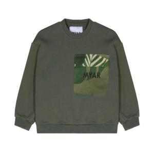 Felpa myar. verde militare