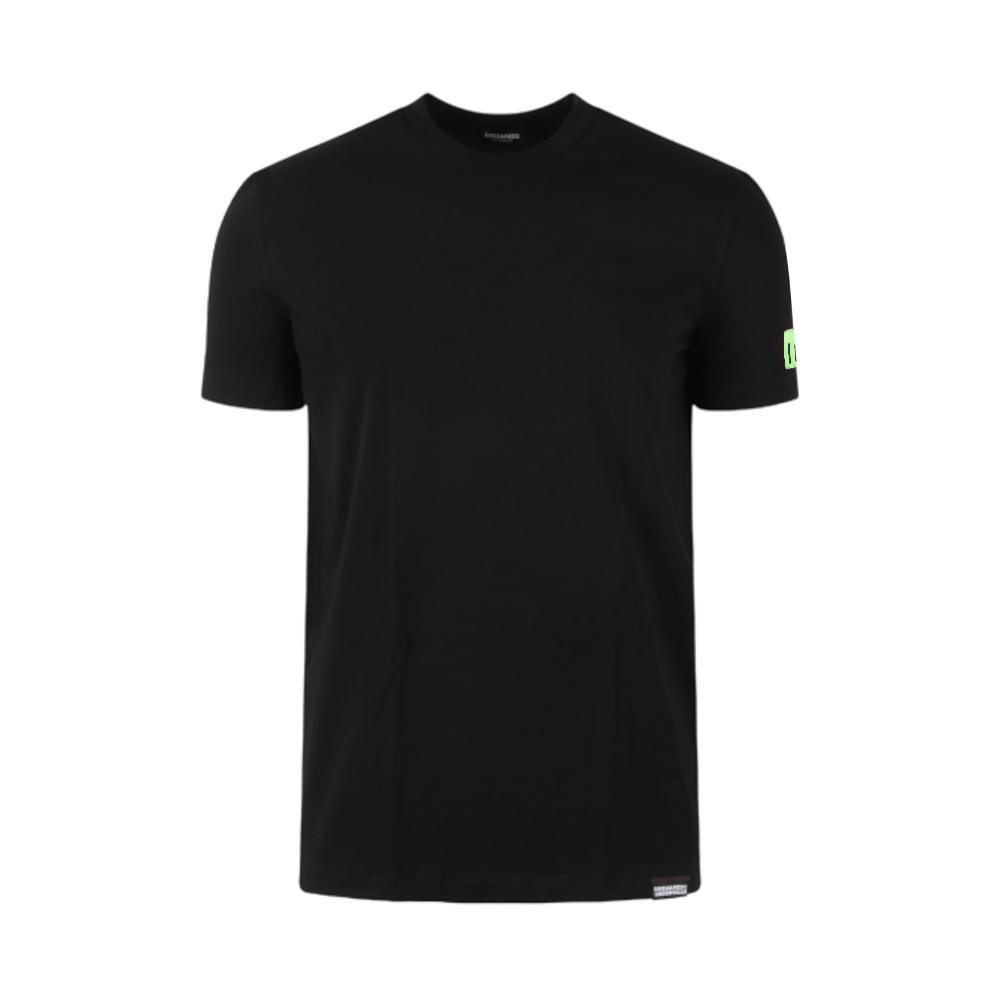 dsquared t-shirt dsquared. nero/verde - foto 1