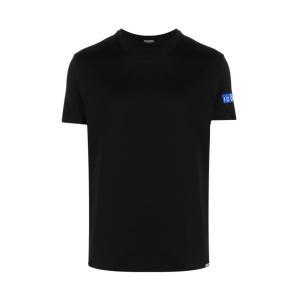 T-shirt . nero/royal