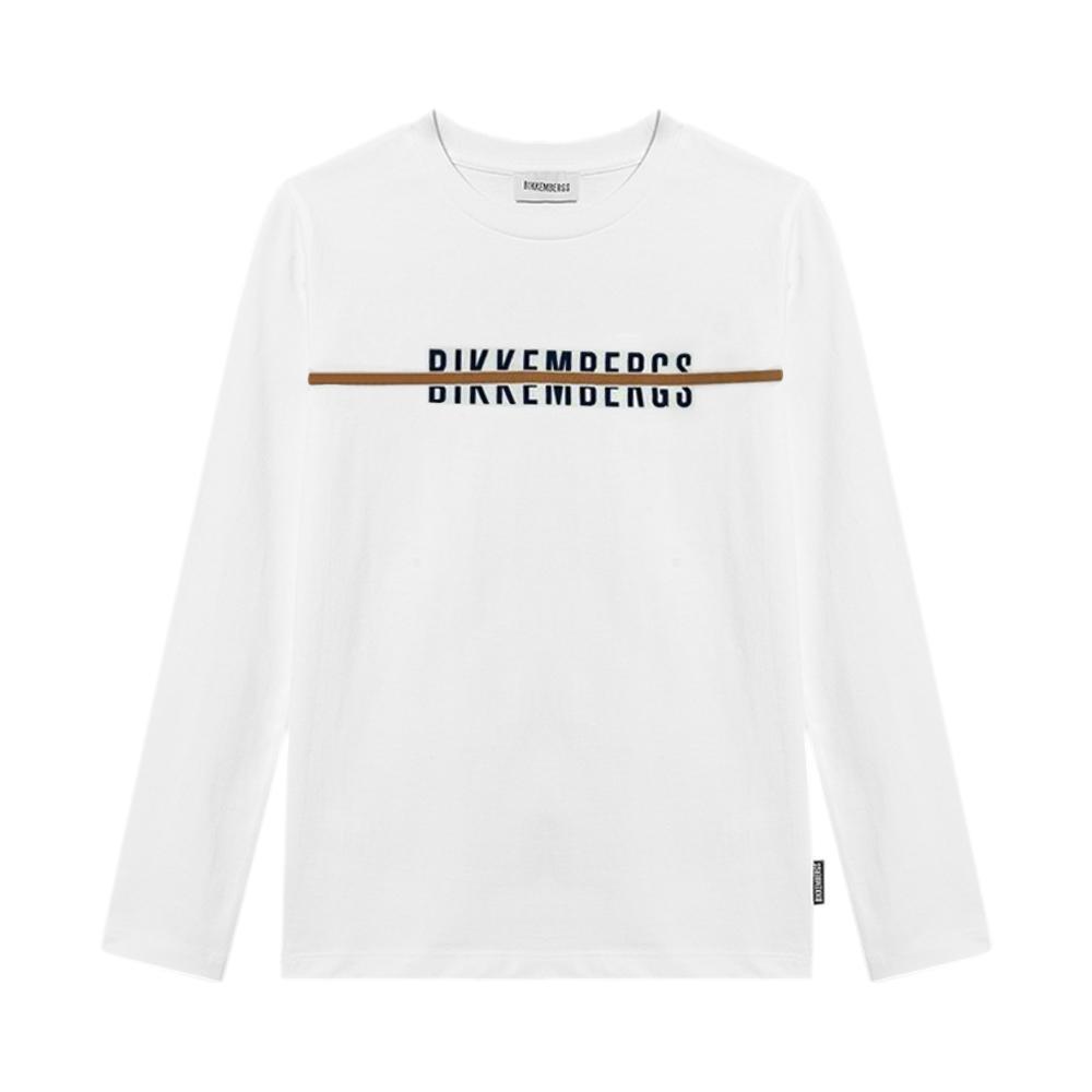 bikkembergs t-shirt bikkembergs. bianco - foto 1