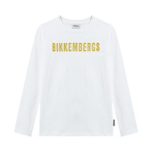 T-shirt . bianco/oro