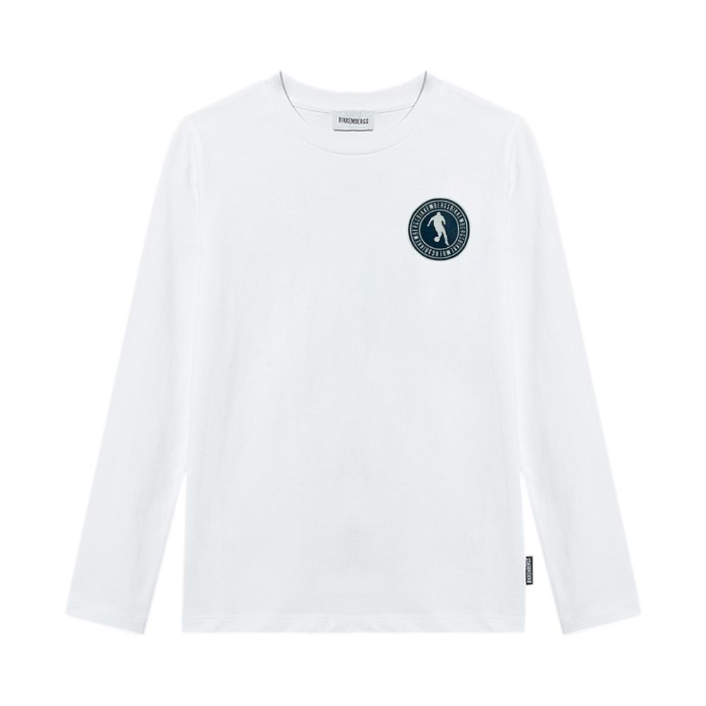 bikkembergs t-shirt bikkembergs. bianco