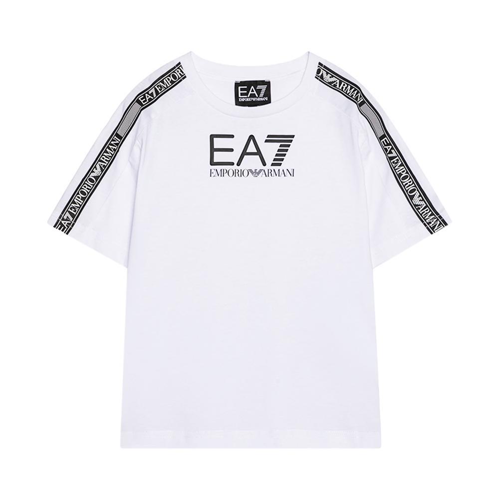 ea7 t-shirt ea7. bianco - foto 1