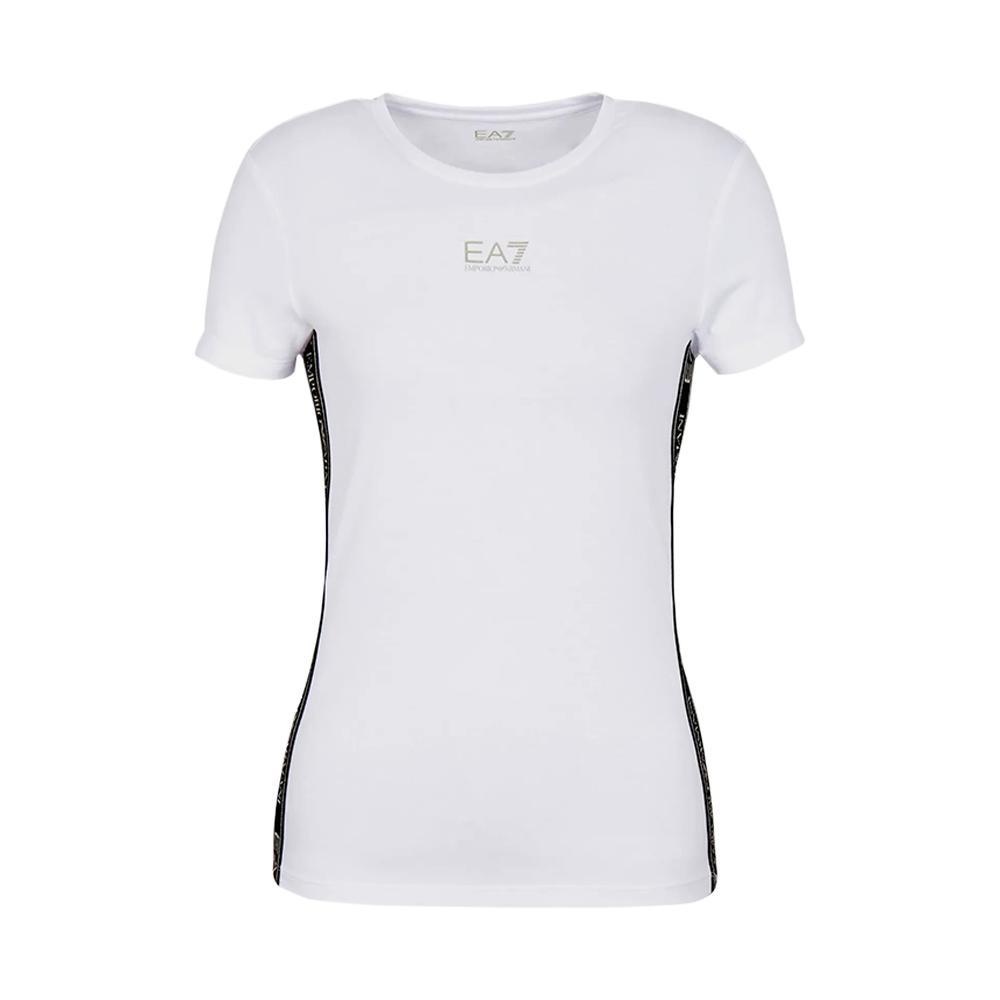 ea7 t-shirt ea7. bianco - foto 1