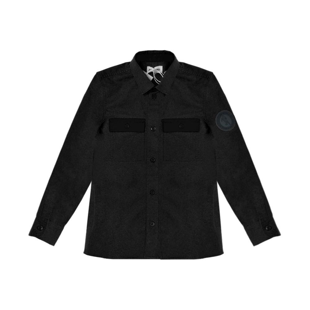 bikkembergs camicia bikkembergs. nero - foto 1