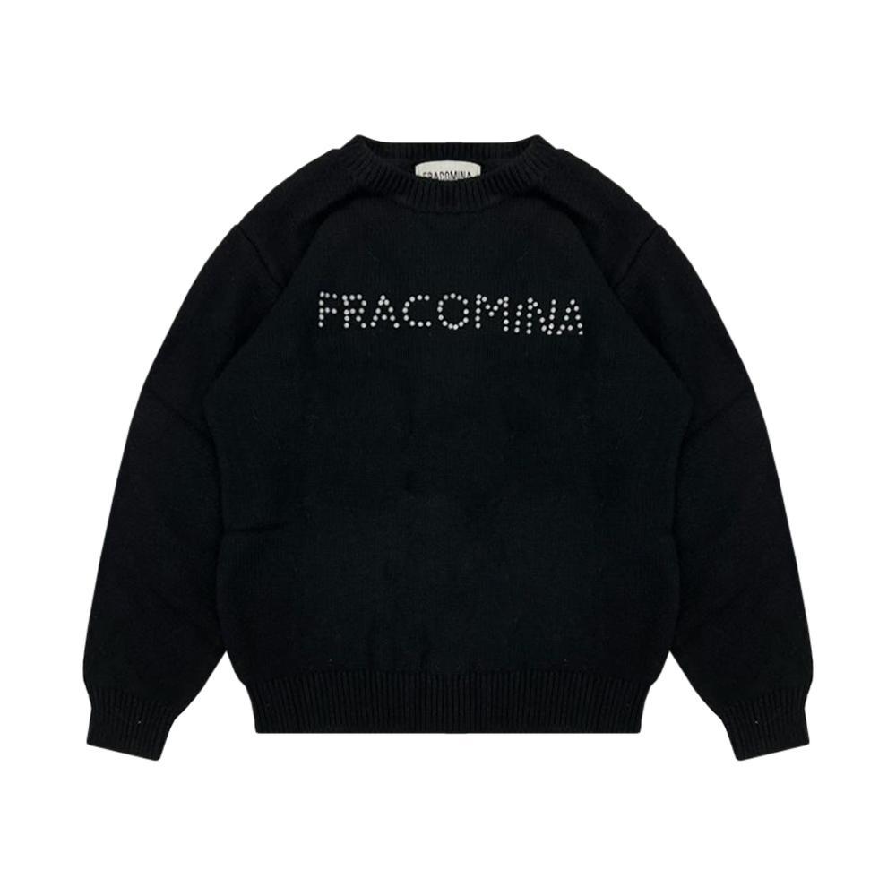 fracomina maglia fracomina nero - foto 1