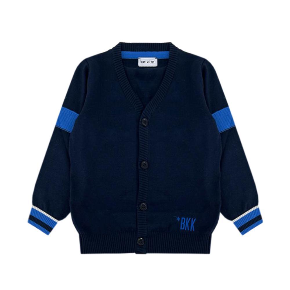 bikkembergs cardigan bikkembergs. blu - foto 1