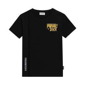 T-shirt . nero/oro