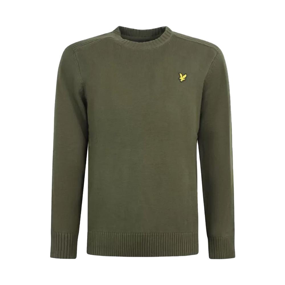 lyle&scott maglia lyle & scott. verde militare - foto 1