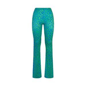 Leggings f**k. verde/blu