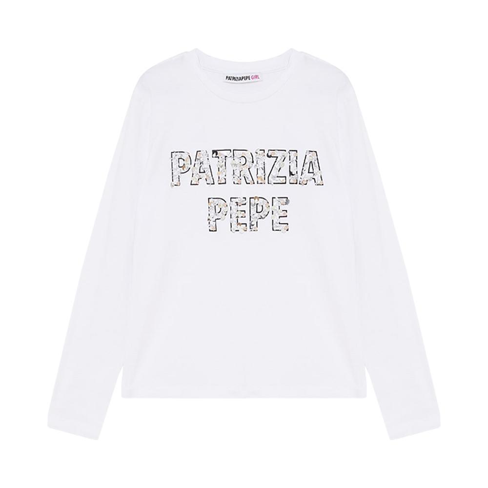 patrizia pepe t-shirt patriza pepe. bianco - foto 1