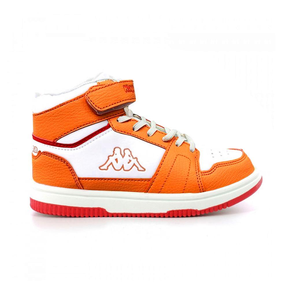 kappa scarpe kappa. bianco/arancio - foto 1