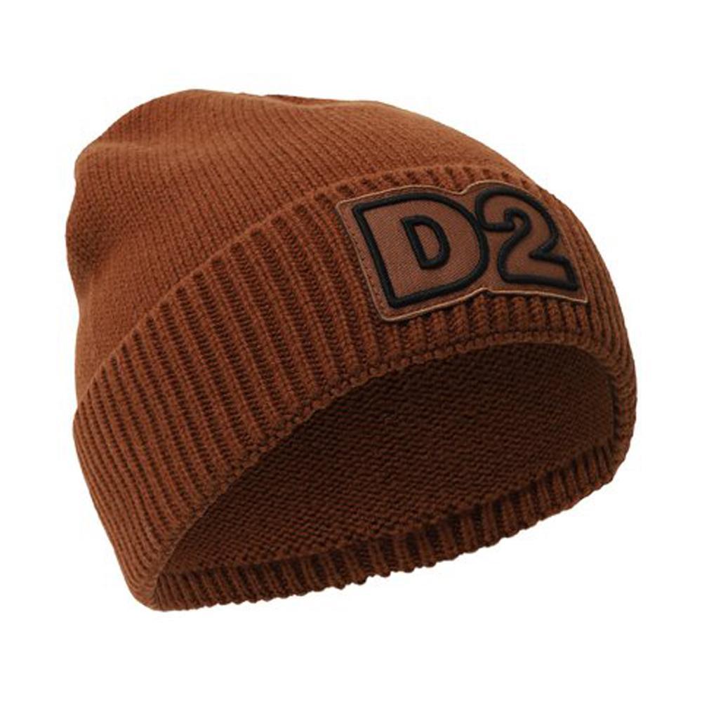 dsquared cappello dsquared. marrone - foto 1