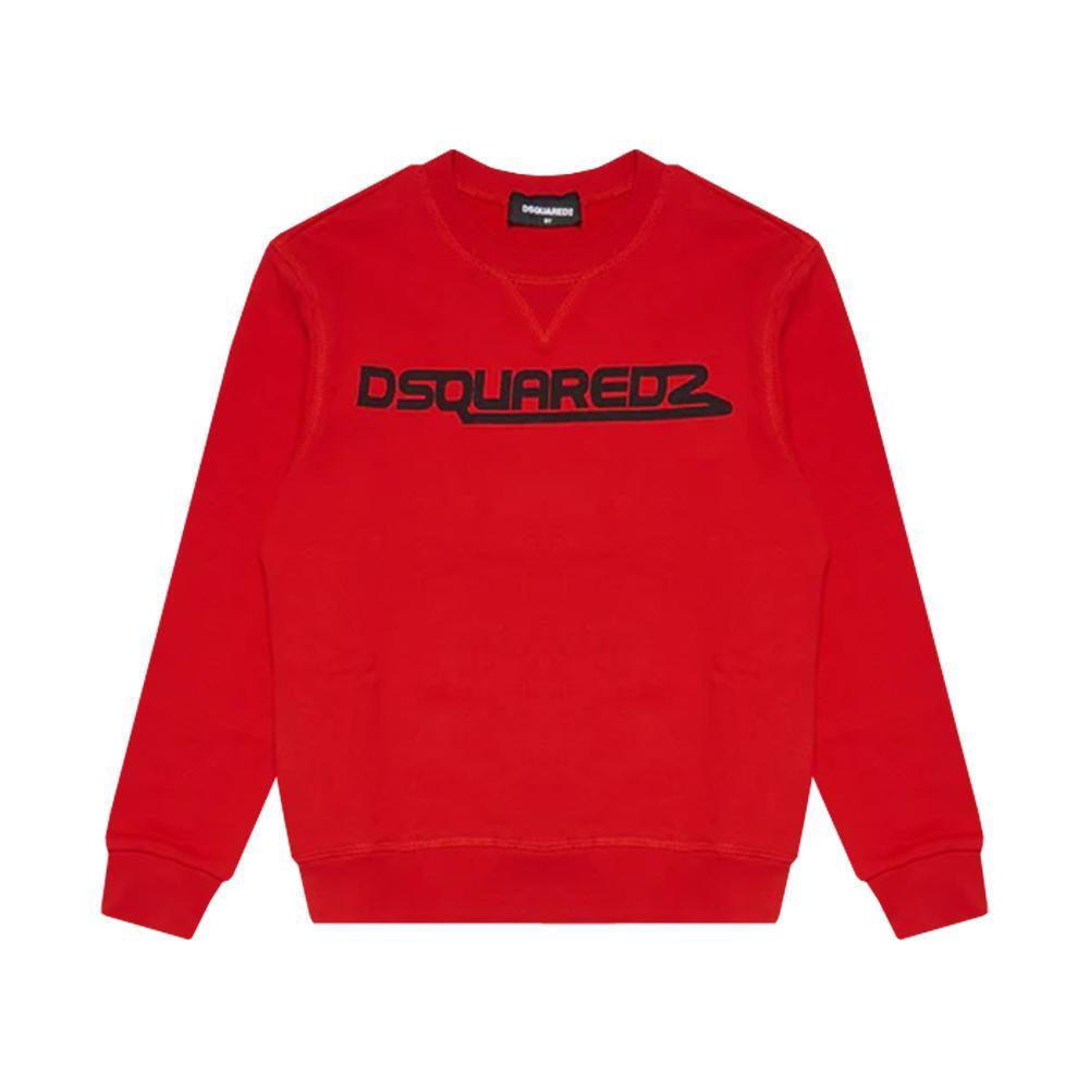 dsquared felpa dsquared. rosso