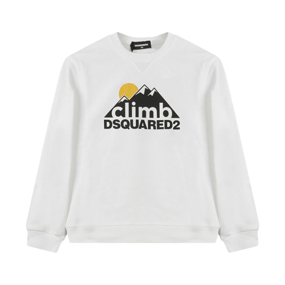 dsquared felpa dsquared. bianco - foto 1