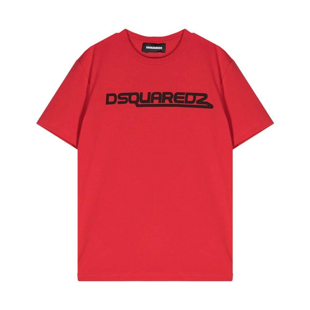 dsquared t-shirt dsquared. rosso - foto 1