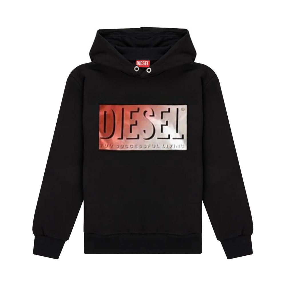 diesel felpa diesel. nero