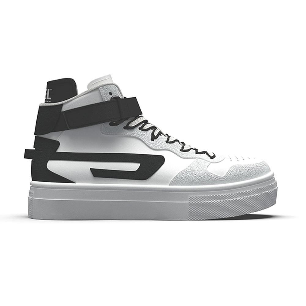 diesel scarpe diesel. nero/bianco