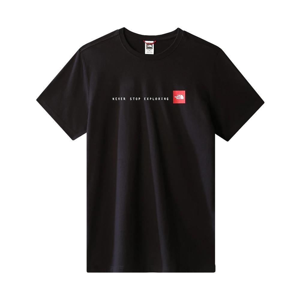 the north face t-shirt the north face. nero