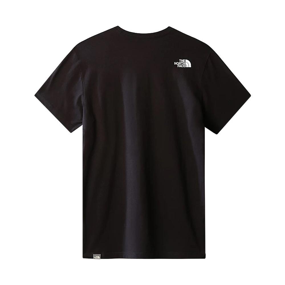 the north face t-shirt the north face. nero