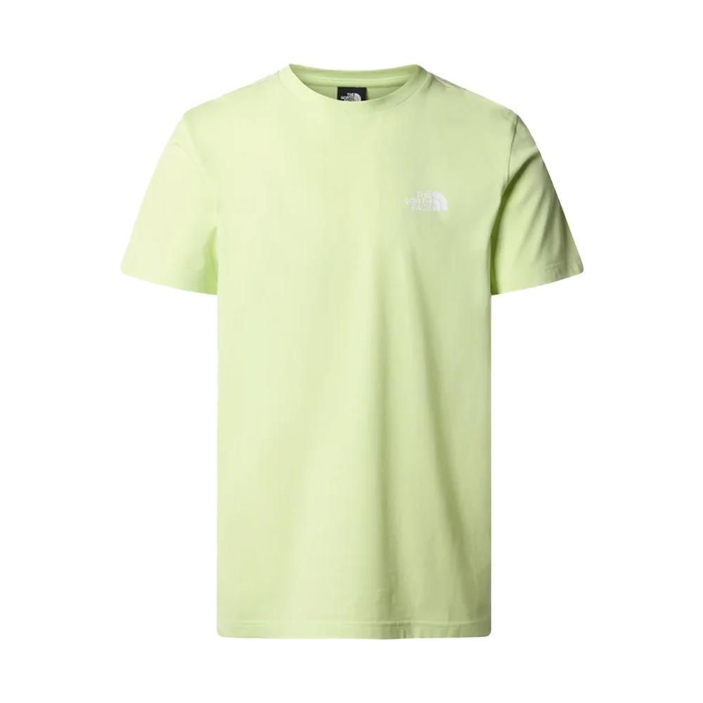 the north face t-shirt the north face. verde chiaro