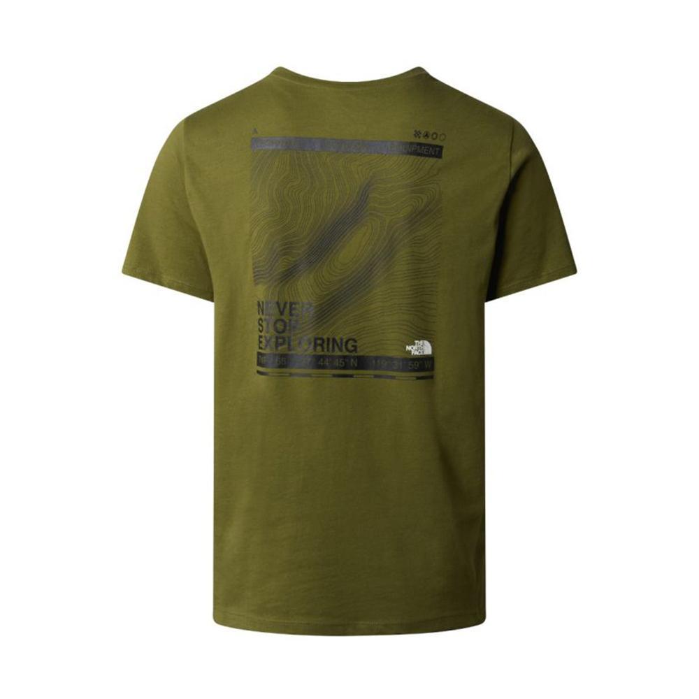 the north face t-shirt the north face. verde militare - foto 2