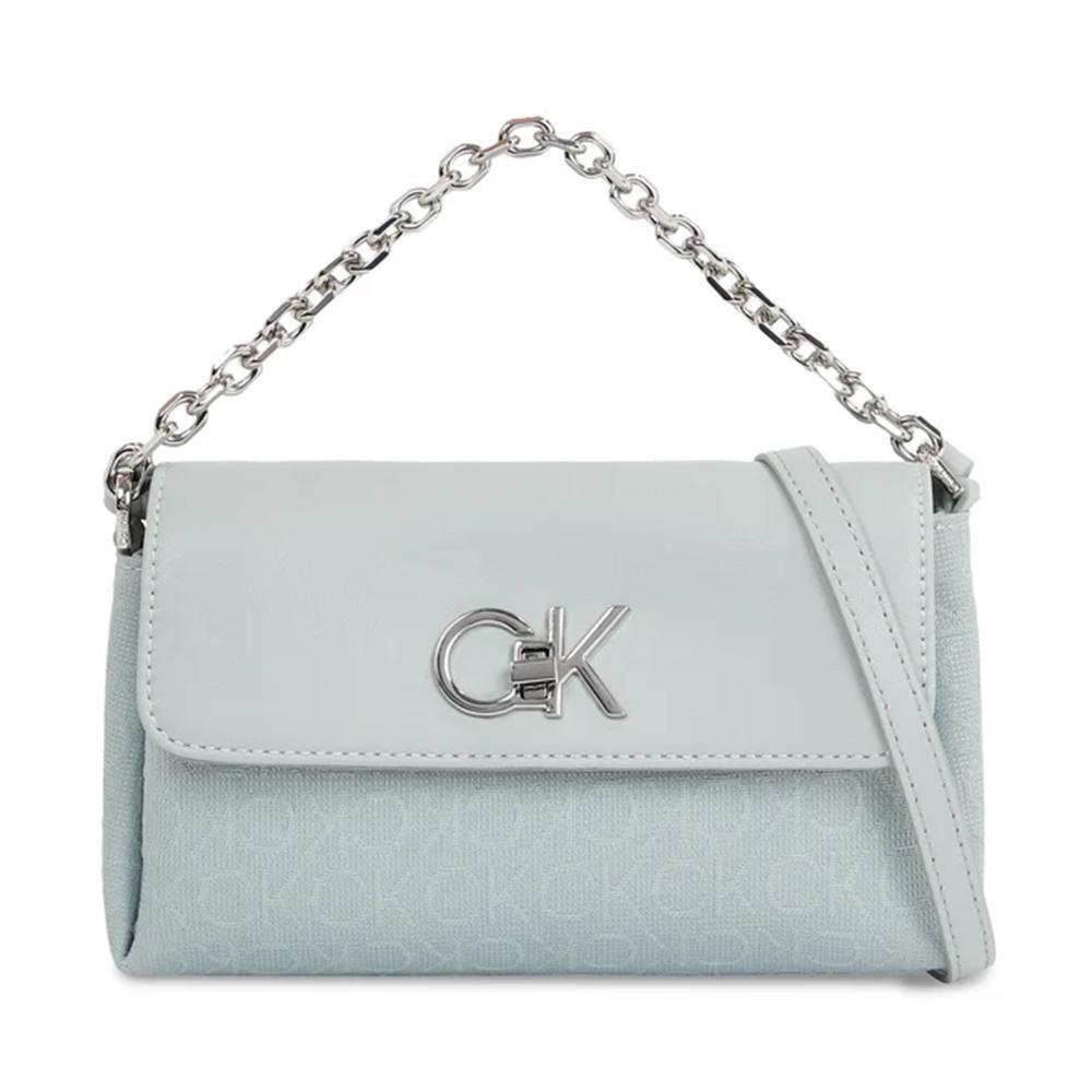 calvin klein borsa calvin klein. grigio/verde