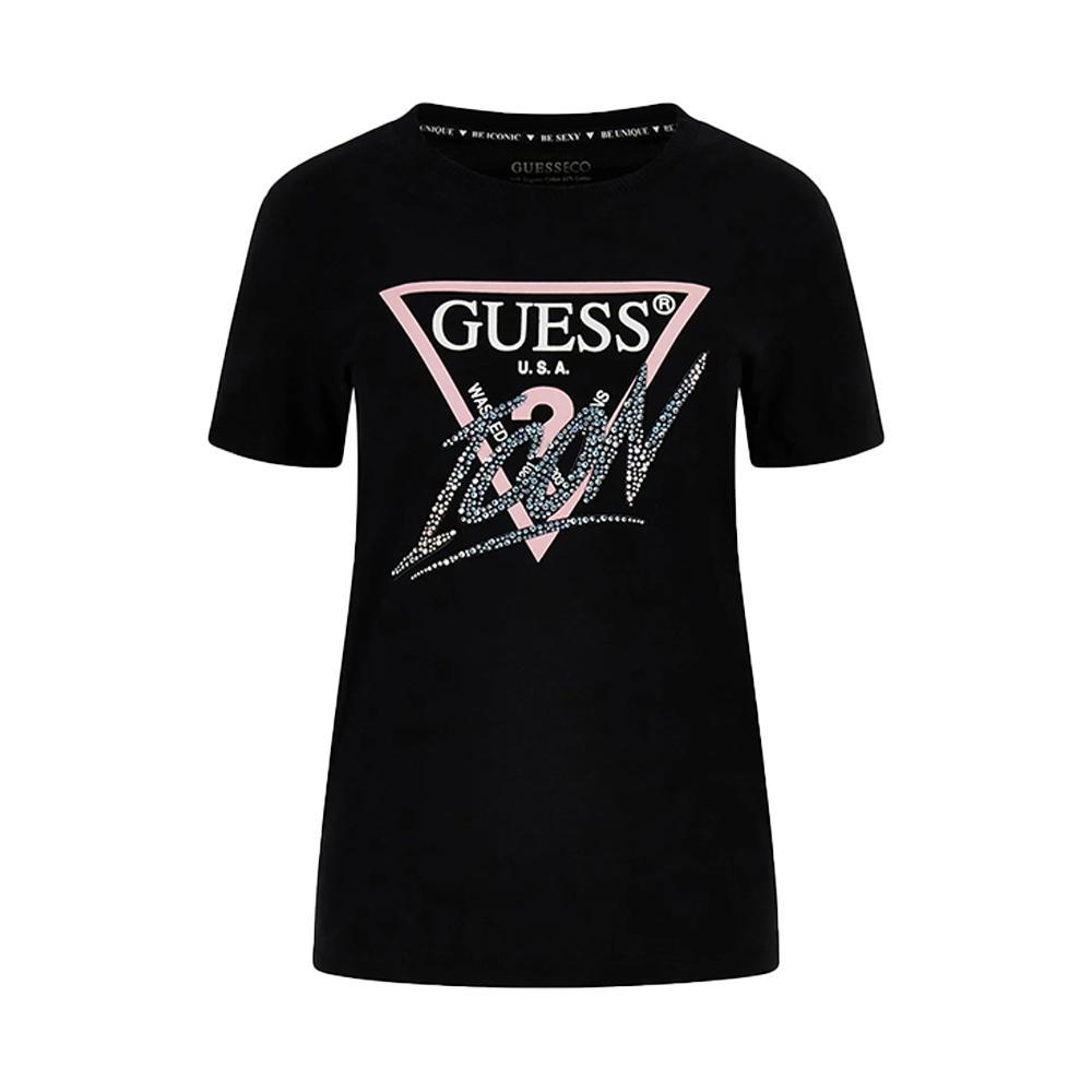 guess t-shirt guess. nero - foto 1